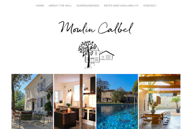 Moulin Calbel vakantiehuis Frankrijk